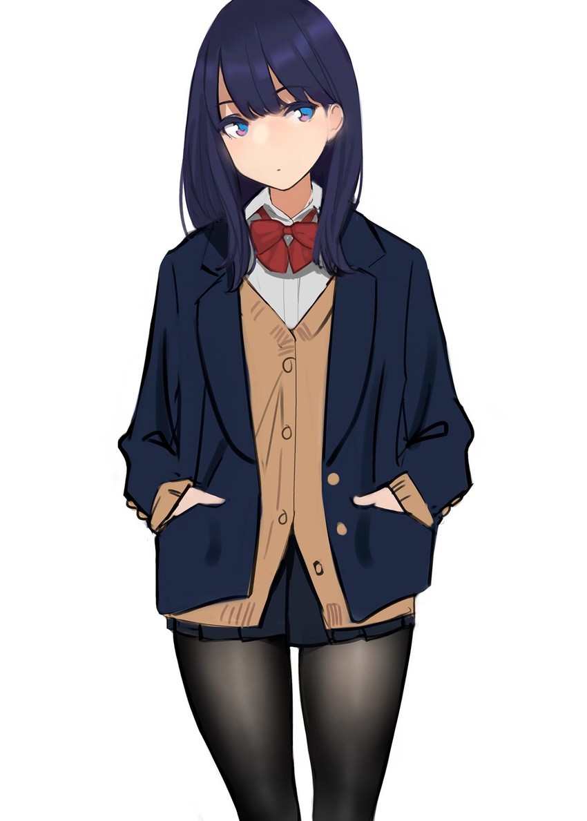 takarada rikka and nakabeni yua (gridman universe and 2 more) drawn by yomu_(sgt_epper)