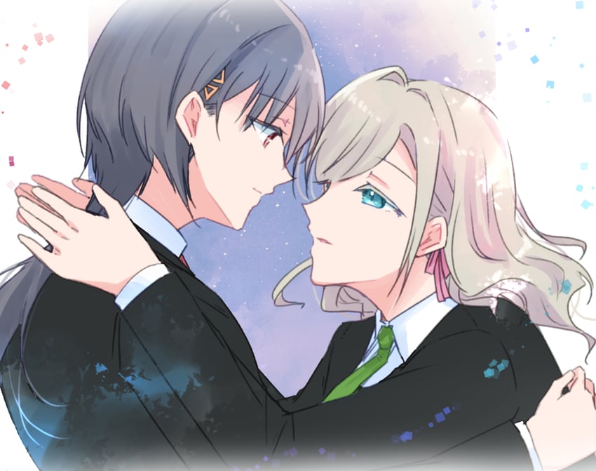 ceras yanagida lilienfeld and katsuragi izumi (love live! and 1 more) drawn by haz