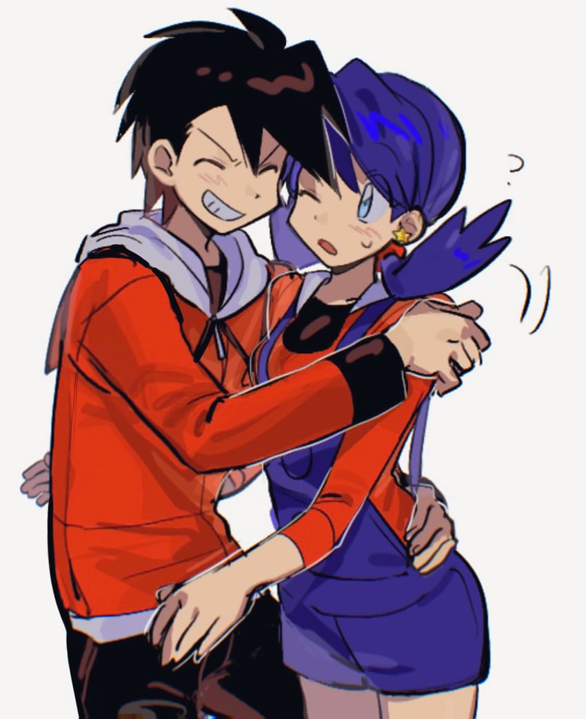 ethan and kris (pokemon and 1 more) drawn by afyewv5