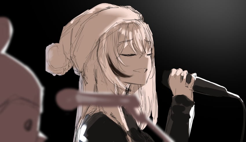 nanashi mumei and hooman (hololive and 1 more) drawn by redi_(rasec_asdjh)