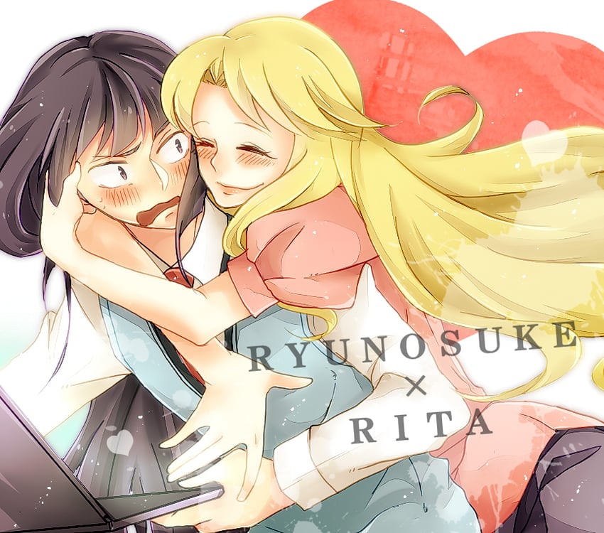 akasaka ryuunosuke and rita ainsworth (sakura-sou no pet na kanojo) drawn by sin_3794