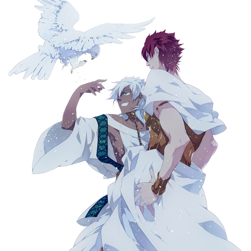 masrur and sharrkan (magi the labyrinth of magic) drawn by hiramatsu_(rama)