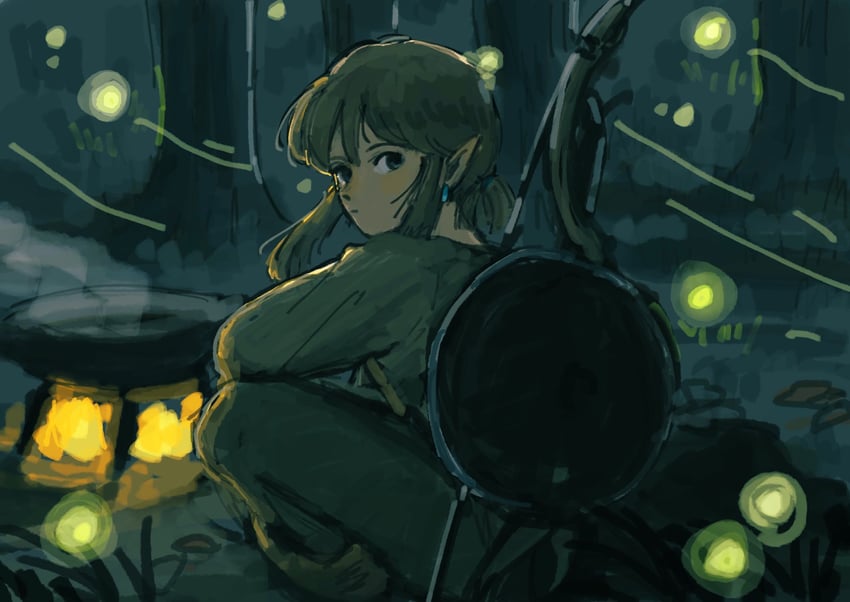link (the legend of zelda and 1 more) drawn by soraoyogusakana
