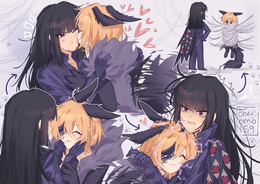 don quixote and ryoshu (project moon and 1 more) drawn by cheromo159
