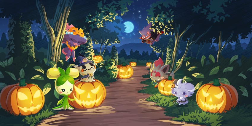 gengar, mimikyu, zorua, mismagius, espurr, and 1 more (pokemon and 1 more)