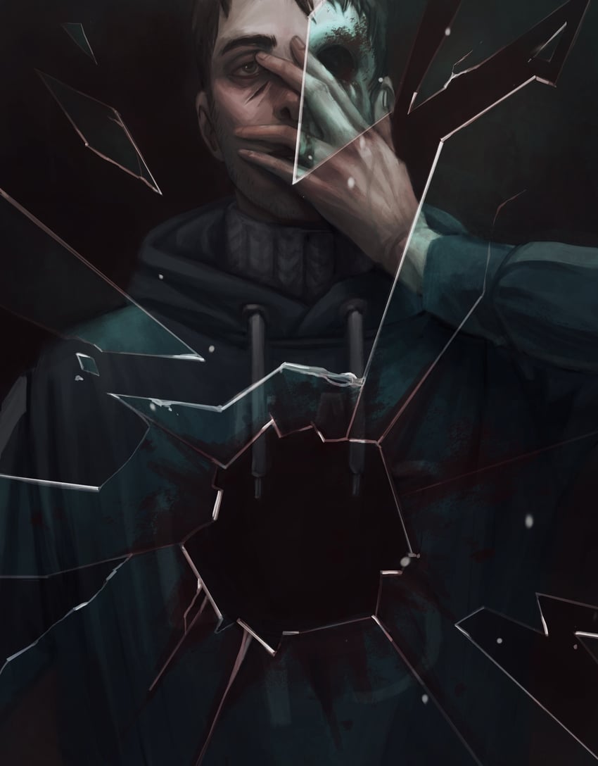 david leatherhoff and the addiction (afraid of monsters) drawn by cellar_art