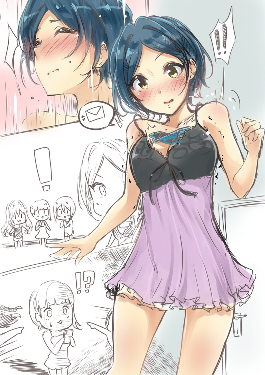 ichinose shiki, hayami kanade, miyamoto frederica, and shiomi syuko (idolmaster and 1 more) drawn by murabito_c