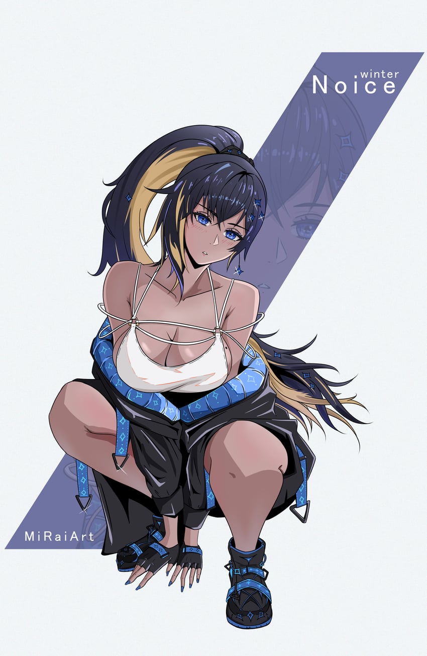 noise (goddess of victory: nikke) drawn by mirai_(miraiart)