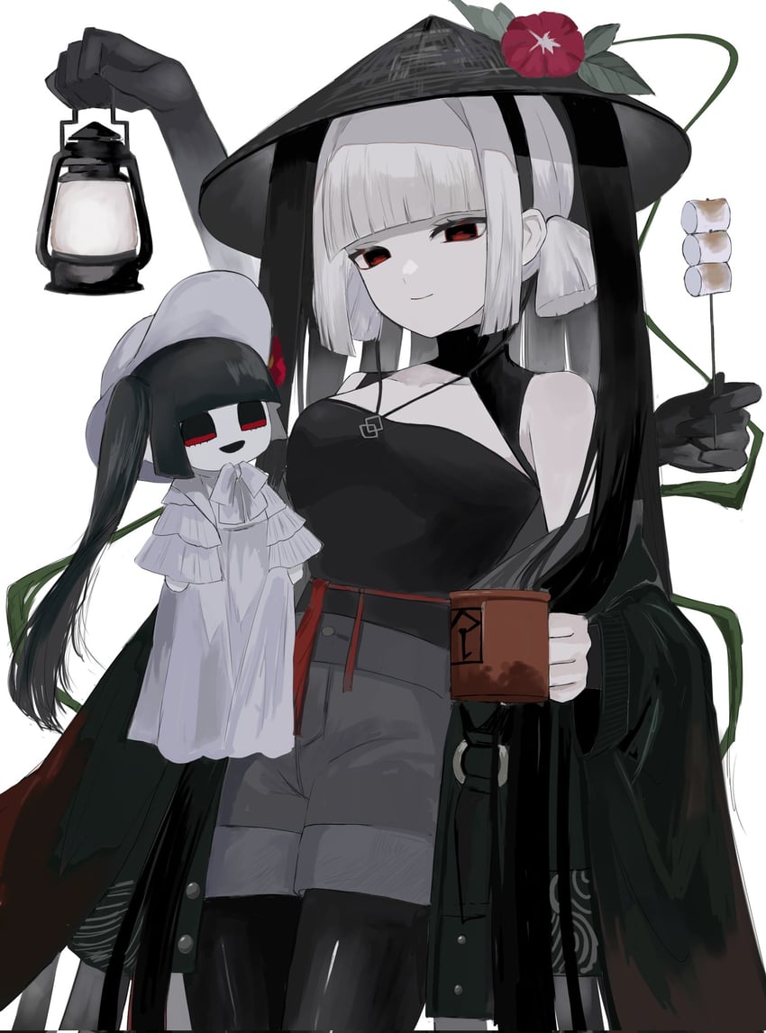 sen no rikyu and komahime (fate and 1 more) drawn by rurubusandayo
