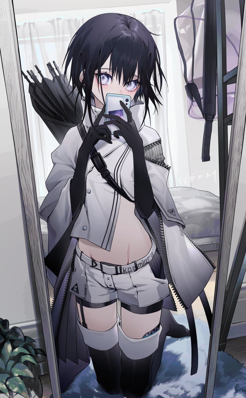 platinum (original and 1 more) drawn by haizome_senri