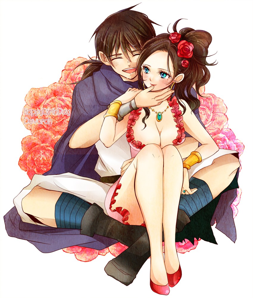 hero and deborah (dragon quest and 1 more) drawn by icomemo