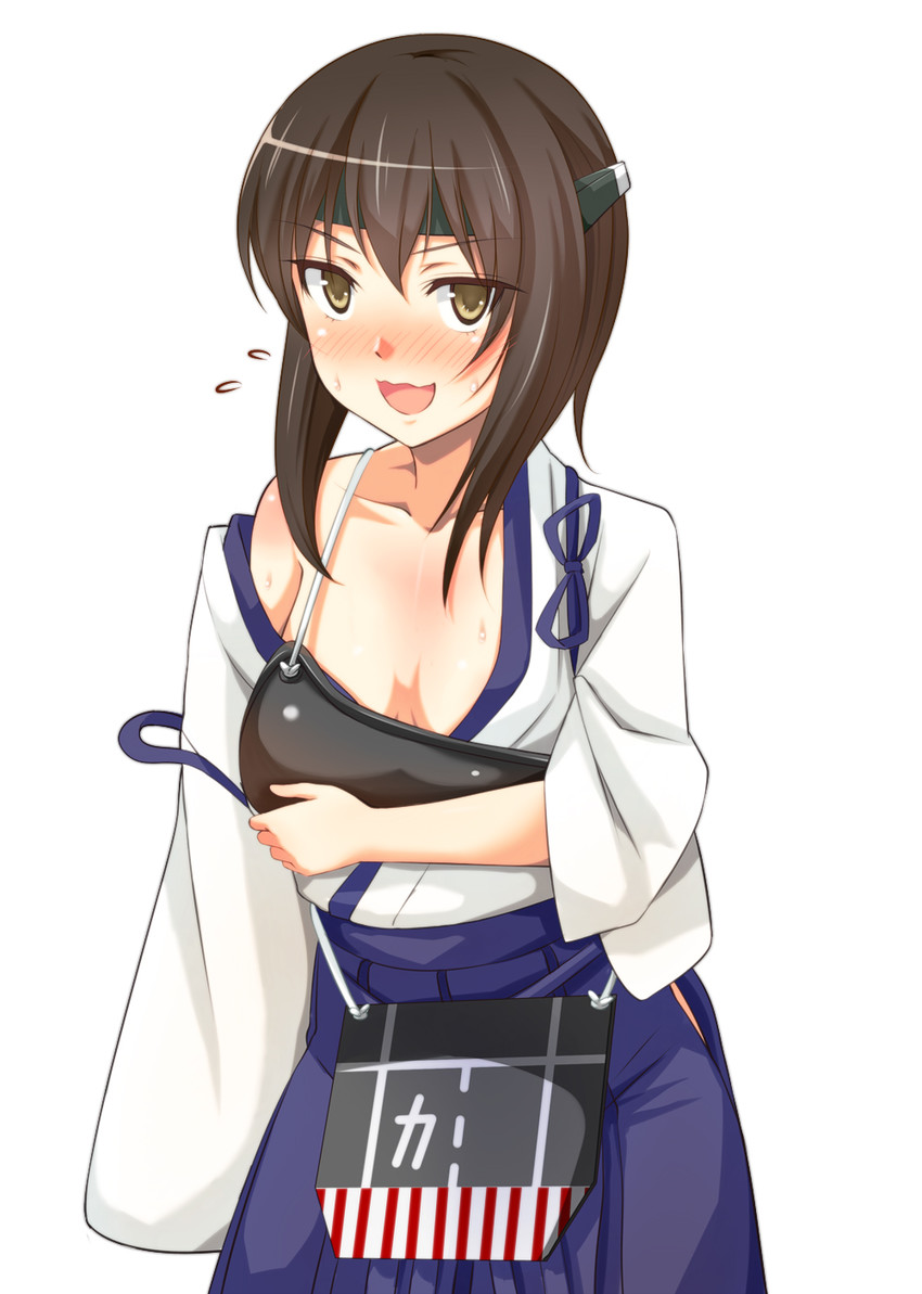 kaga and taihou (kantai collection) drawn by ipuu_(el-ane_koubou)