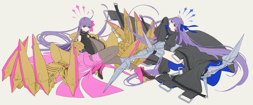 meltryllis and passionlip (fate and 3 more) drawn by wada_arco