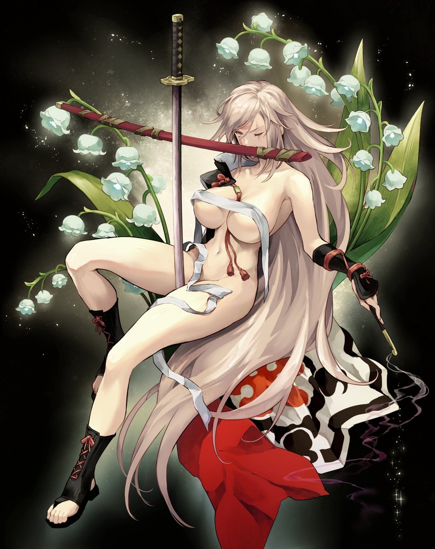 baiken (guilty gear and 1 more) drawn by jako_(toyprn)