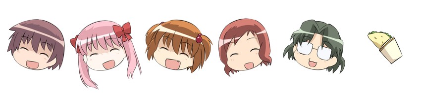haramura nodoka, miyanaga saki, takei hisa, kataoka yuuki, and someya mako (saki) drawn by mousou_(mousou_temporary)