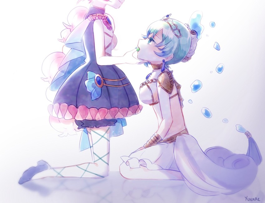 bluebell candy and princess deluge (mahou shoujo ikusei keikaku) drawn by yunare