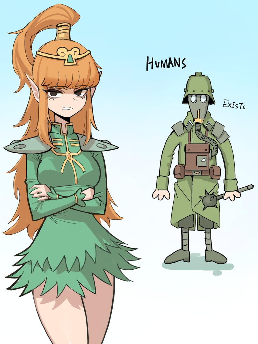 elf (warhammer 40k and 1 more) drawn by soldat_(dndosld73832)
