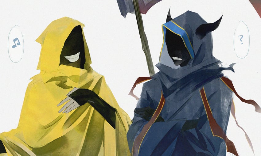 hein and satsugai (black souls and 1 more) drawn by sio2_(whynotkarma)