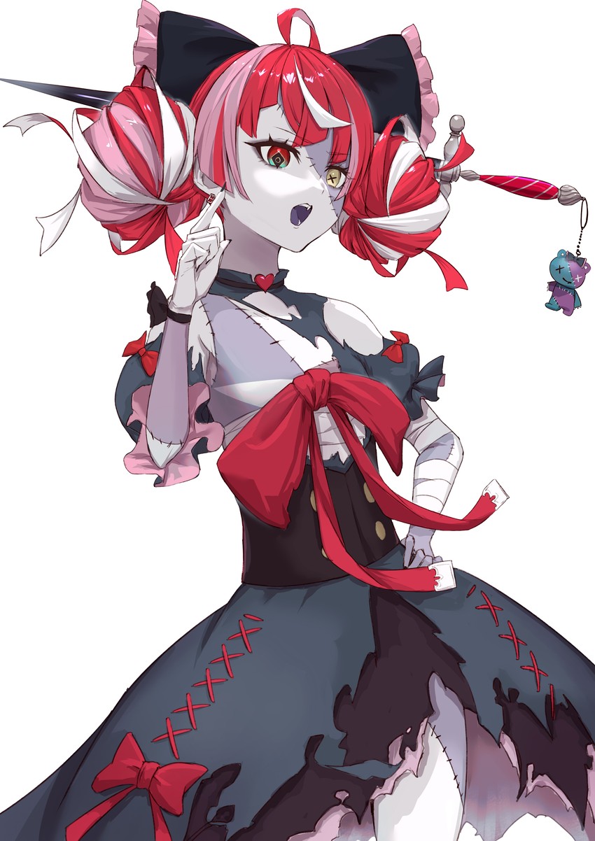 kureiji ollie and udin (hololive and 1 more) drawn by dejio