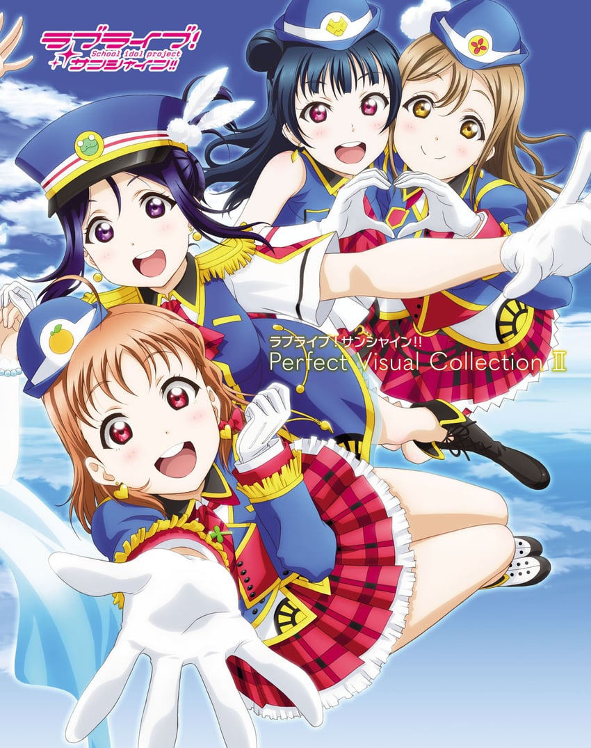 tsushima yoshiko, takami chika, matsuura kanan, and kunikida hanamaru (love live! and 1 more)