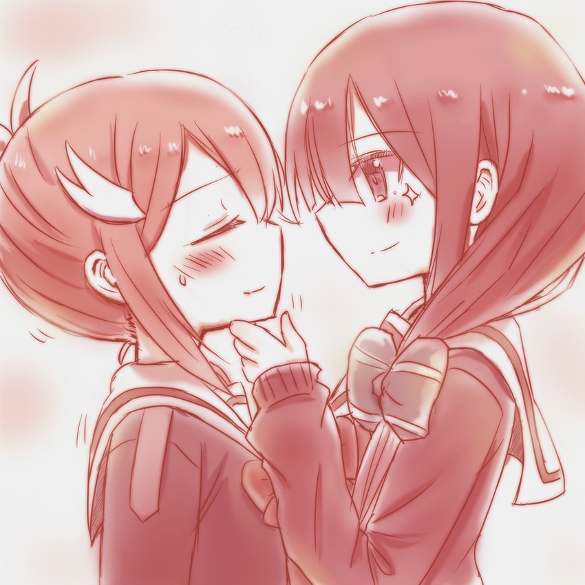 yuuki yuuna and tougou mimori (yuusha de aru and 1 more) drawn by masarou
