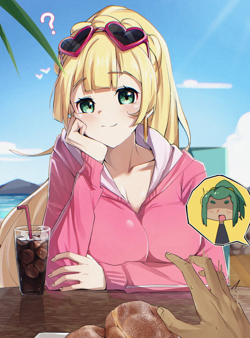 lillie and hau (pokemon and 1 more) drawn by nouka
