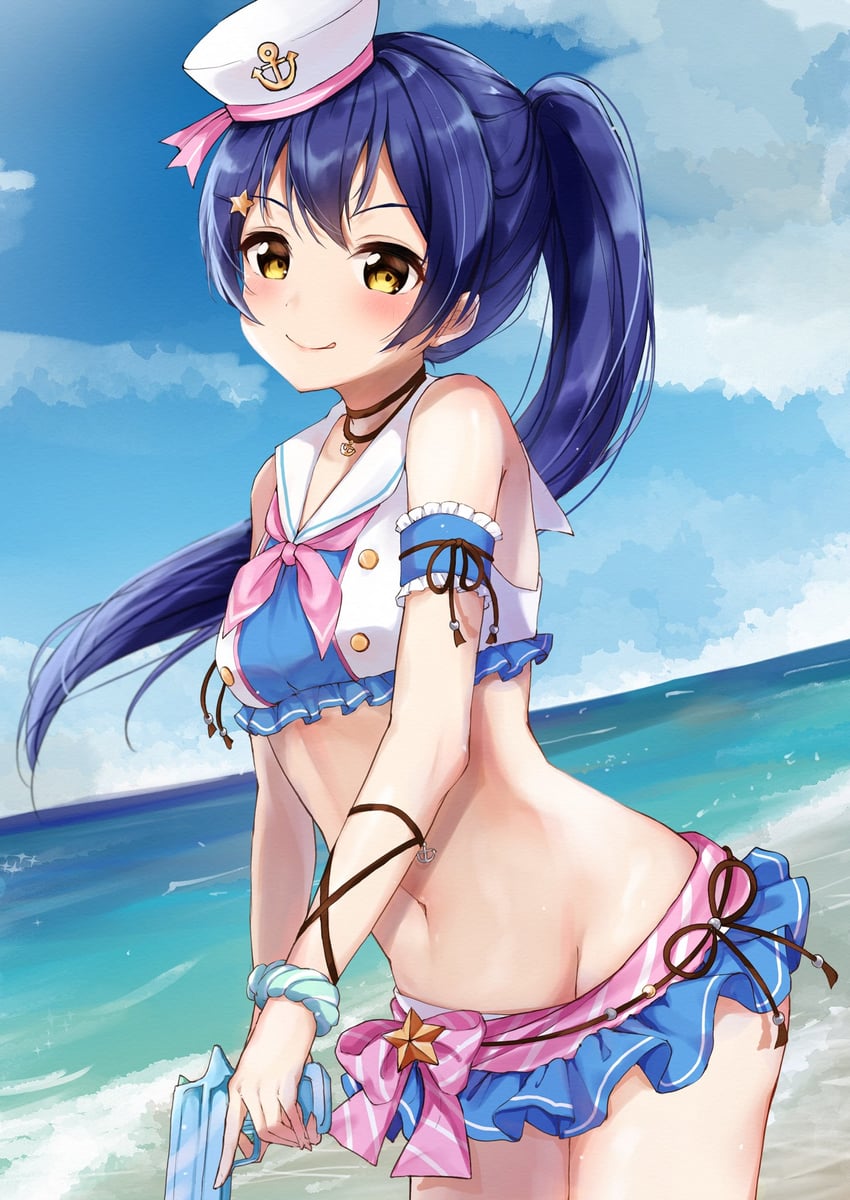 sonoda umi (love live! and 2 more) drawn by yoshinone