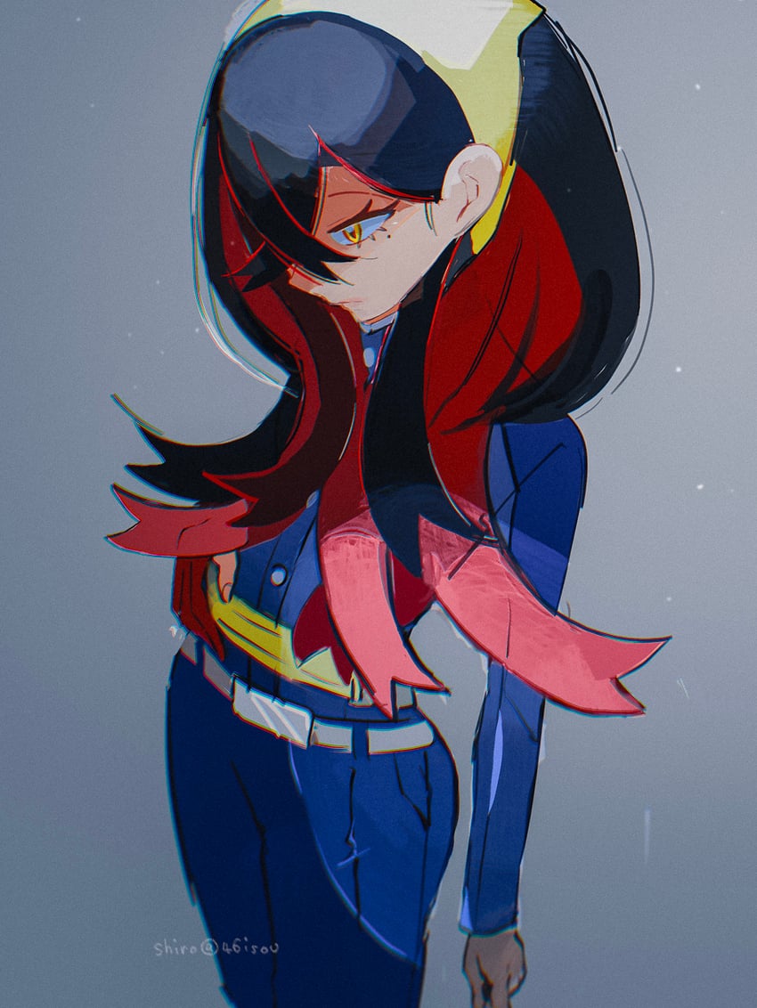 carmine (pokemon and 1 more) drawn by shiro_(46isou)