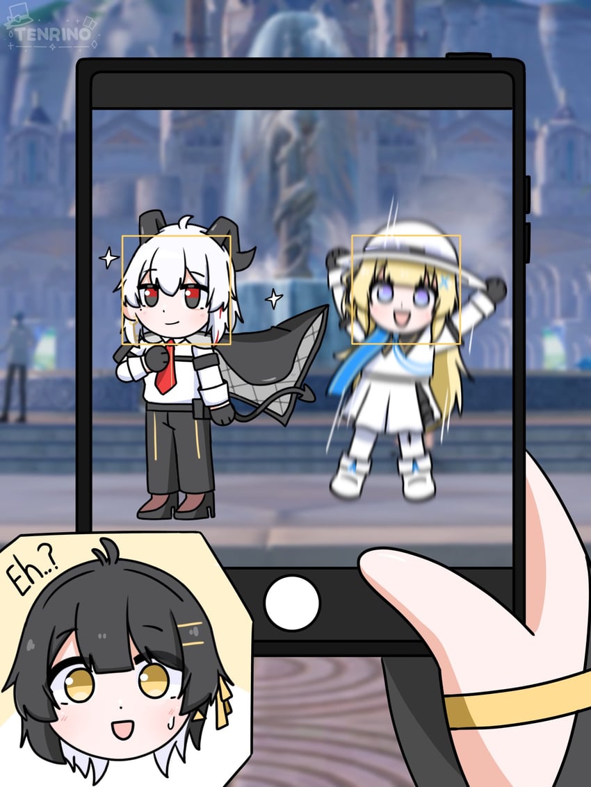rover, zani, female rover, and phoebe (wuthering waves) drawn by tenrino