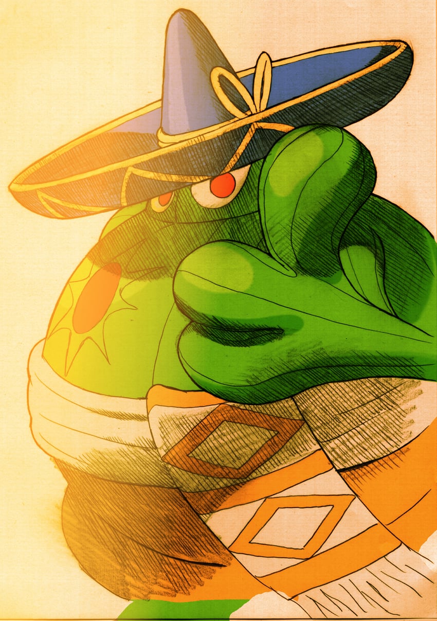 amingo (marvel vs. capcom and 2 more) drawn by bengus