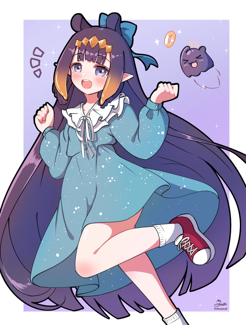 ninomae ina'nis and takodachi (hololive and 1 more) drawn by shutowl