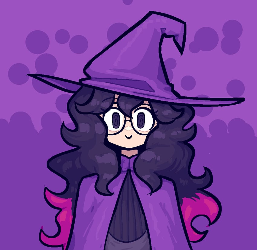 hex maniac (pokemon and 2 more) drawn by purpienamako