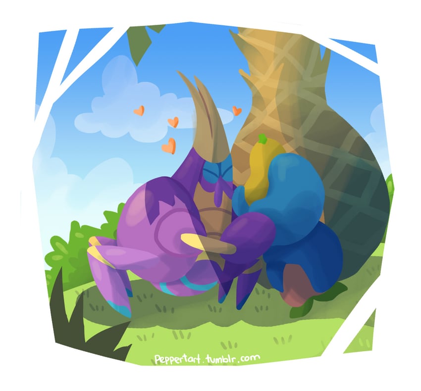 crabrawler (pokemon) drawn by peppertart