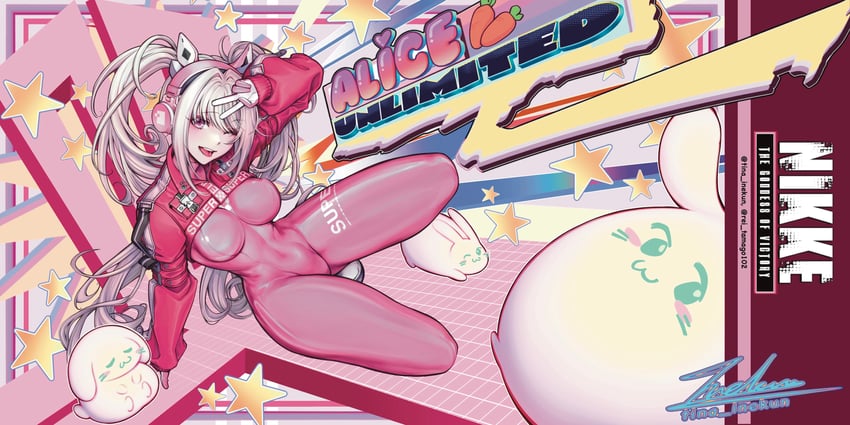 alice (goddess of victory: nikke) drawn by tina_inekun