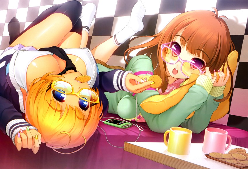 megami magazine and 1 more drawn by tsuji_santa