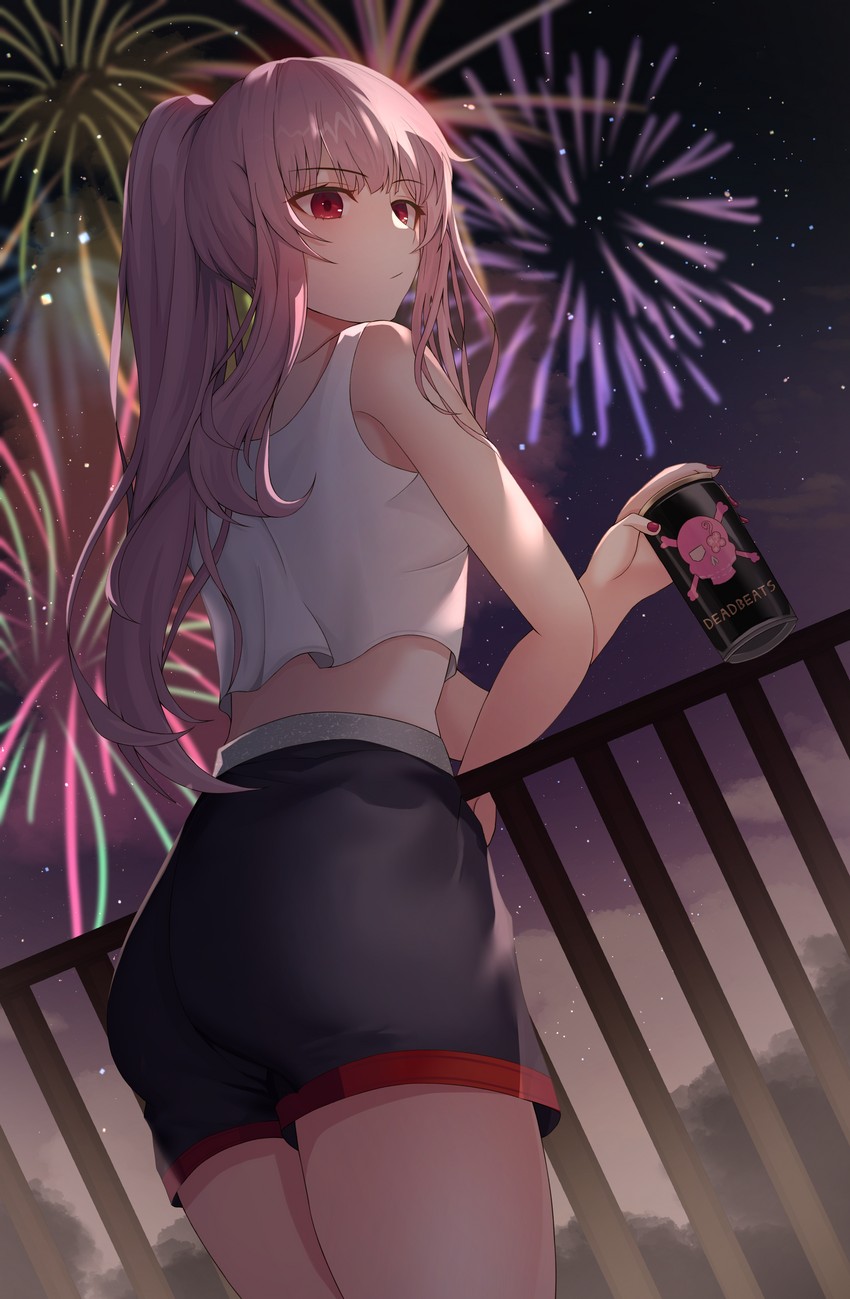 mori calliope (hololive and 1 more) drawn by hwa_n01