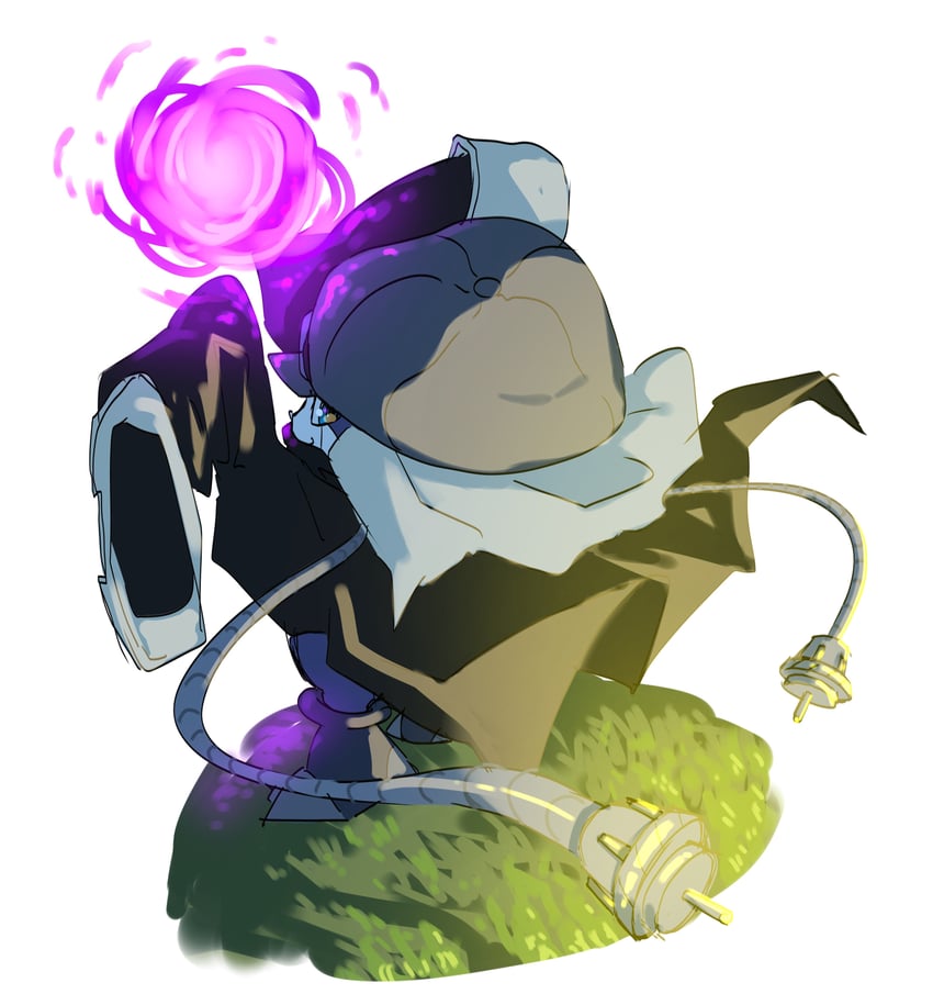 offmon (digimon and 1 more) drawn by koutei_teki