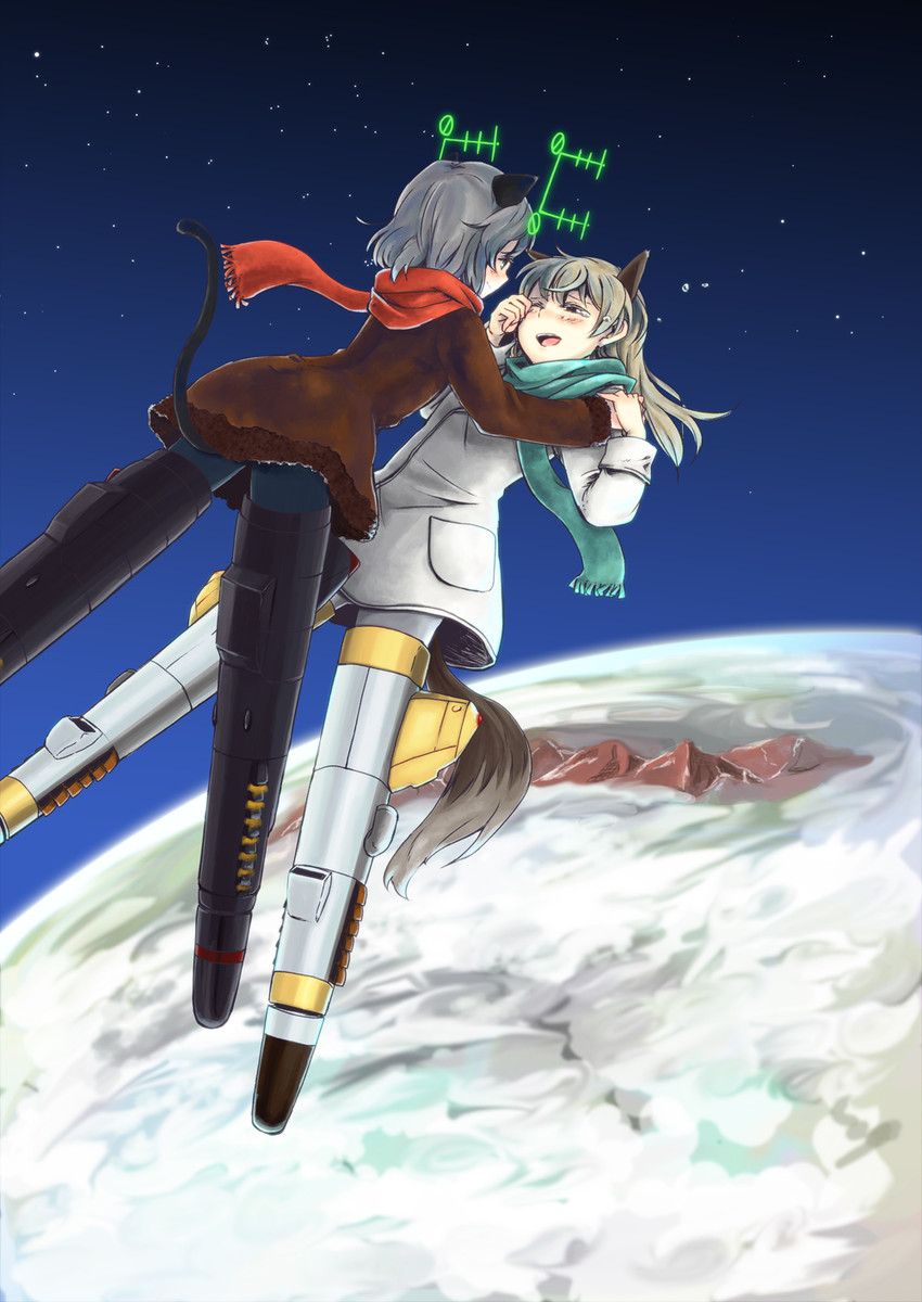 sanya v. litvyak and eila ilmatar juutilainen (world witches series and 1 more) drawn by itsuki_kuro