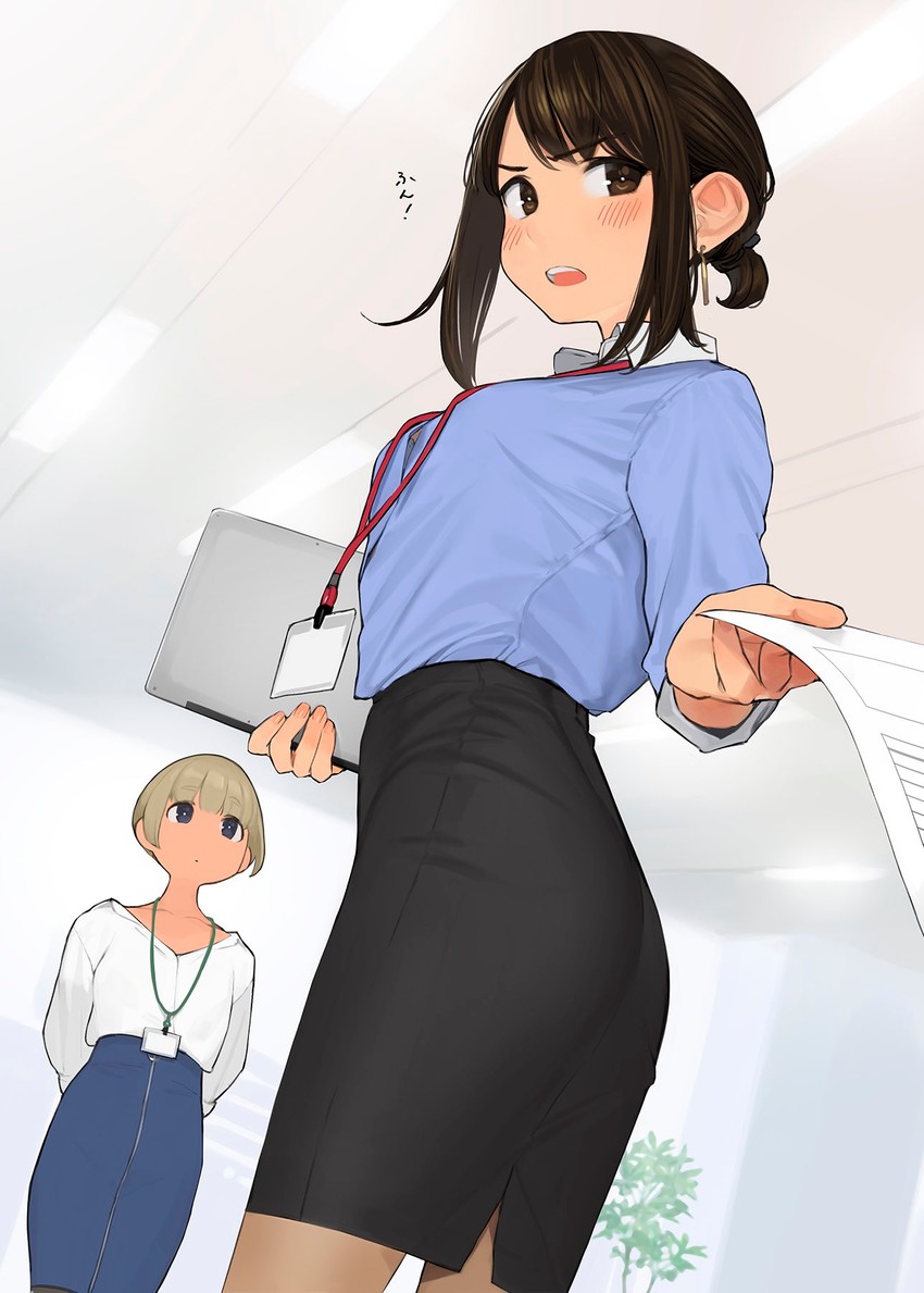douki-chan and shinjin-chan (ganbare douki-chan) drawn by yomu_(sgt_epper)