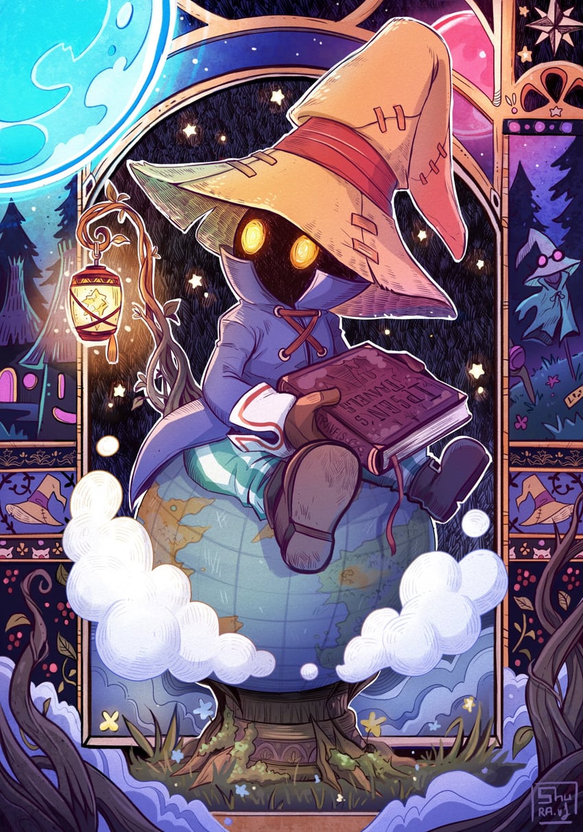 vivi ornitier (final fantasy and 1 more) drawn by shuravf