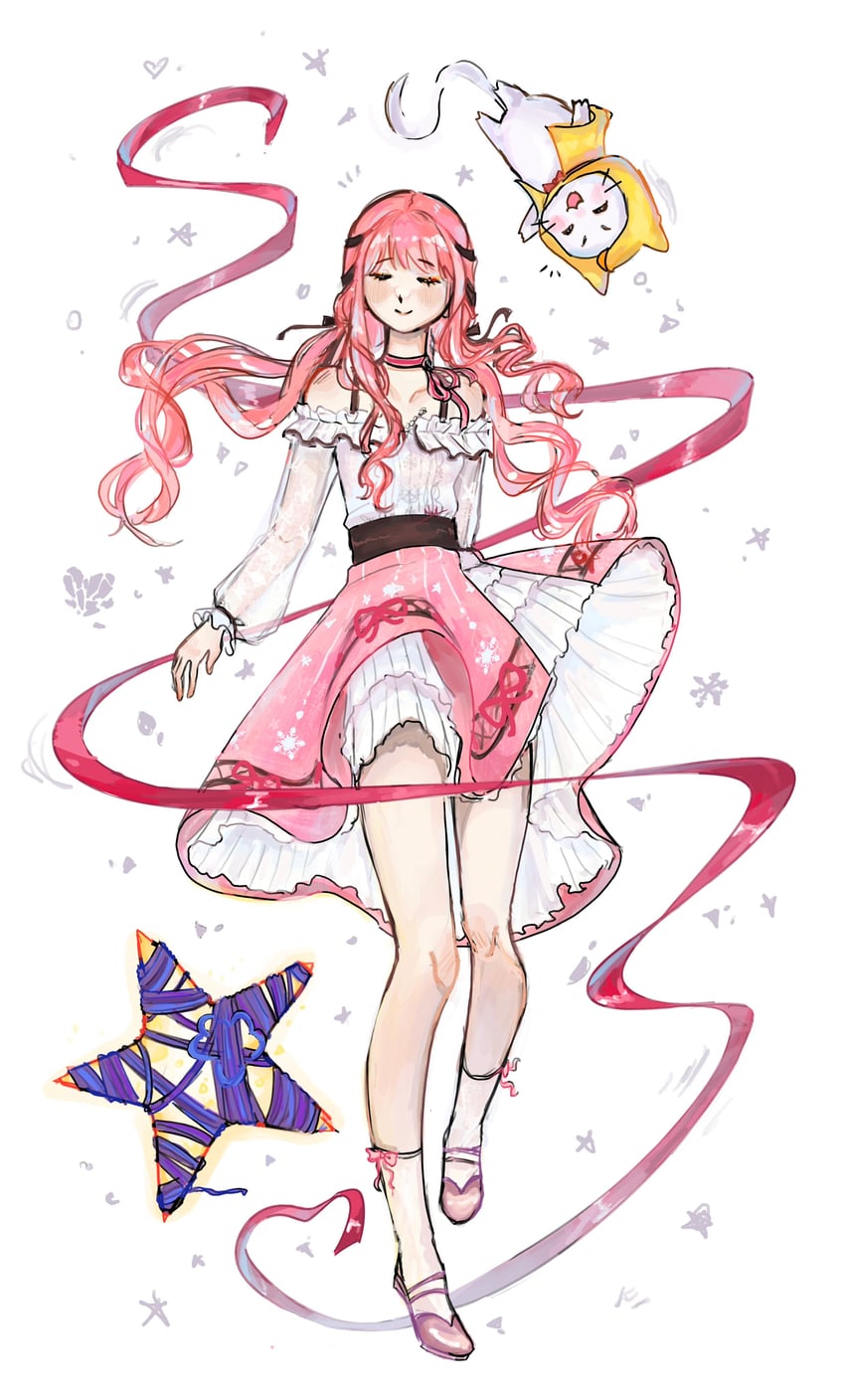 nikki, momo, and perfect start (nikki and 1 more) drawn by kananoa_rv