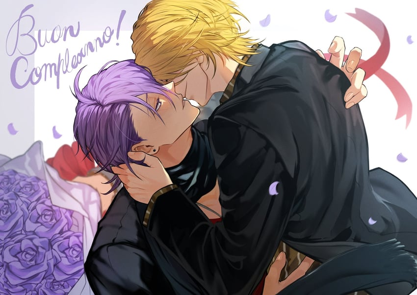 giancarlo bourbon del monte and giulio di bondone (lucky dog 1) drawn by miyamoyan