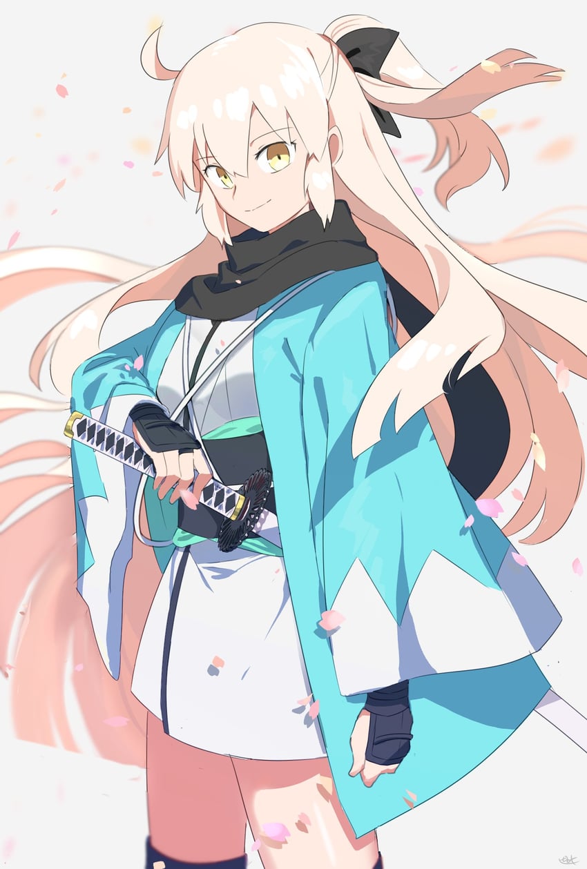 okita souji (fate and 1 more) drawn by pirohi_(pirohi214)