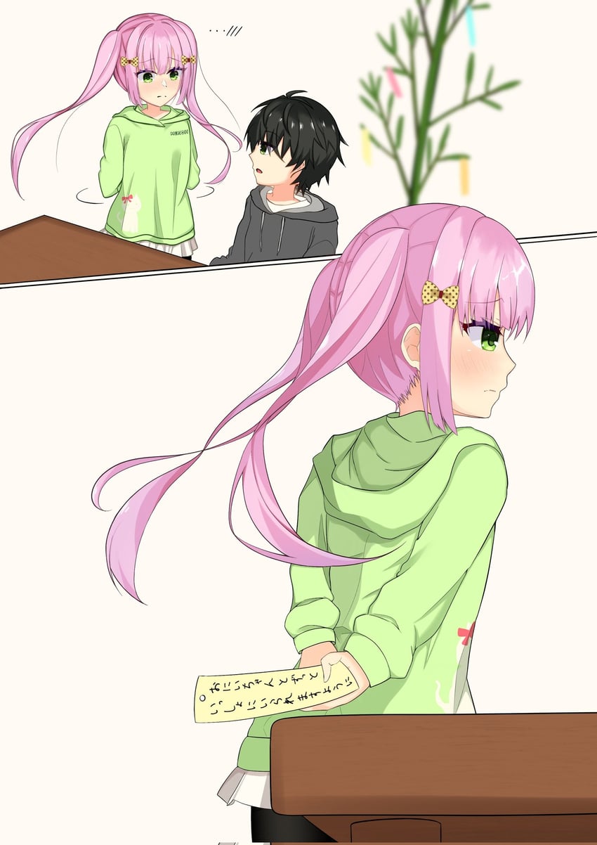 tanikaze amane and tanikaze riku (tenshi souzou re-boot!) drawn by obsidiaki