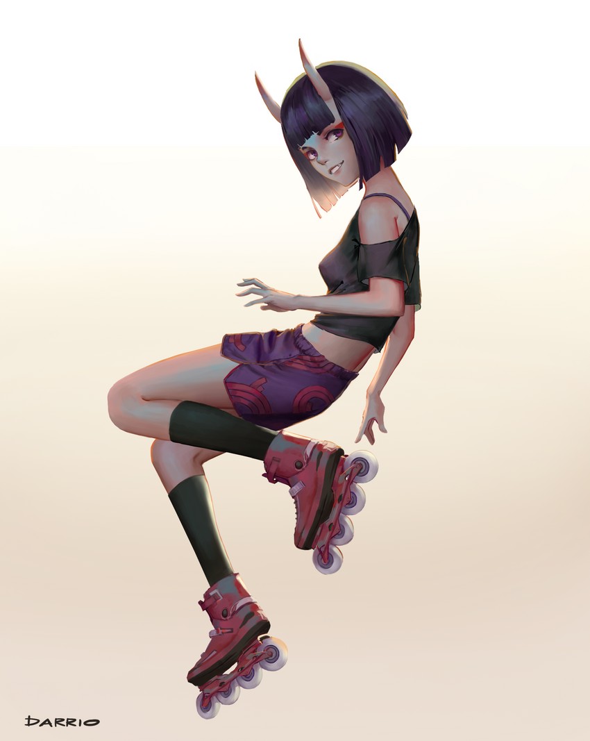 shuten douji (fate and 1 more) drawn by darr1o
