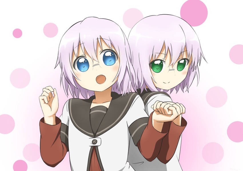 ikeda chitose and ikeda chizuru (yuruyuri) drawn by dokka_no_kuni_no_kokuou