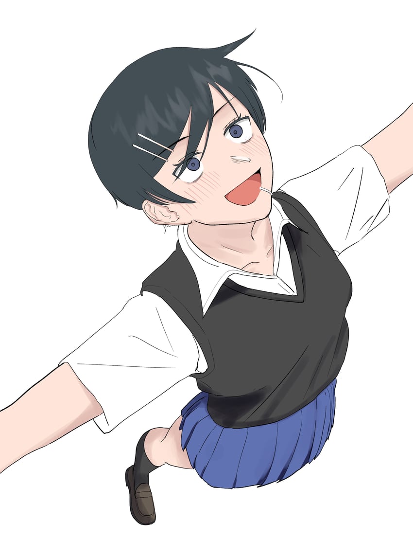 kouyama rin (futsuu no keion-bu) drawn by lauging_man_(shun_a_t_i_o)