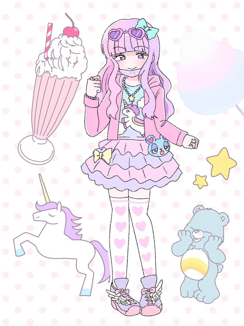 wish bear (original and 1 more) drawn by ezaki_bisuko