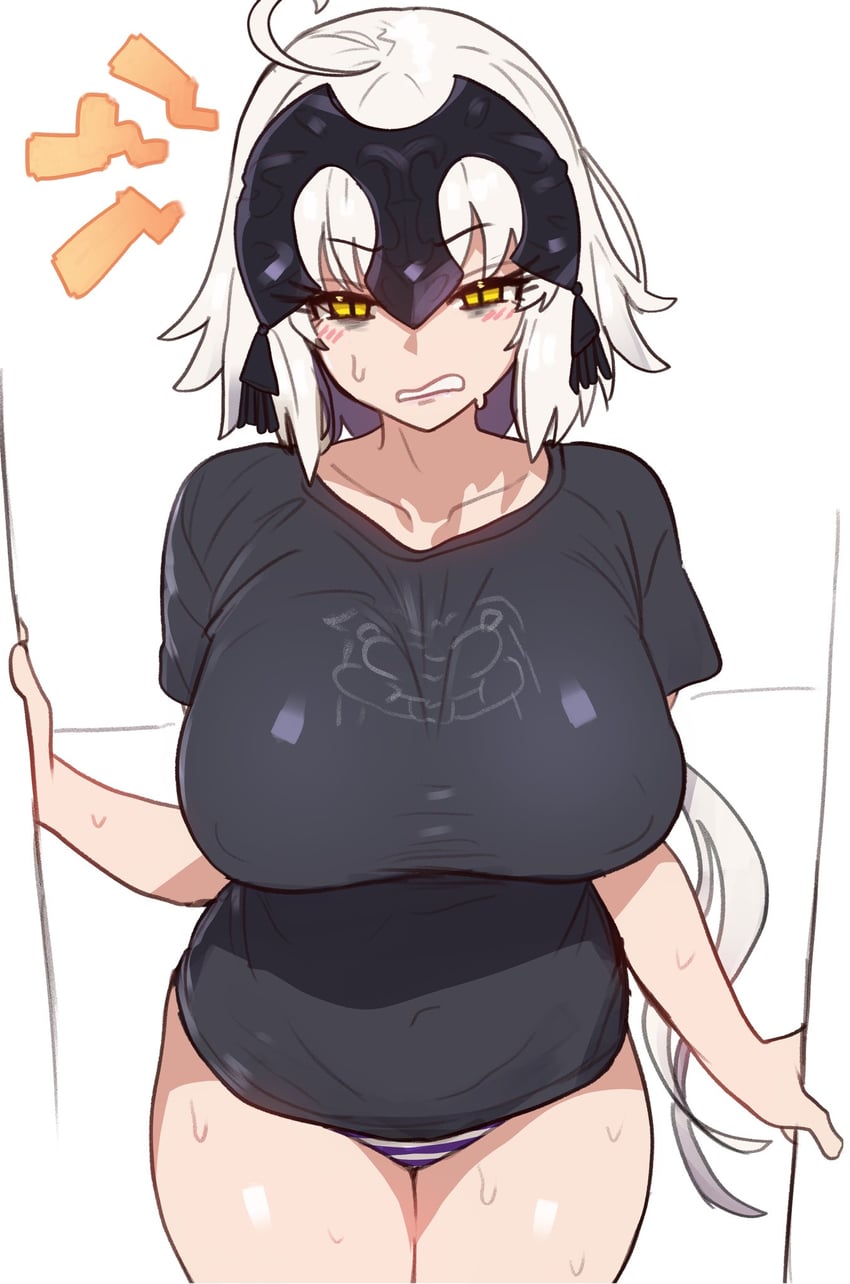 jeanne d'arc alter (fate and 1 more) drawn by ebora