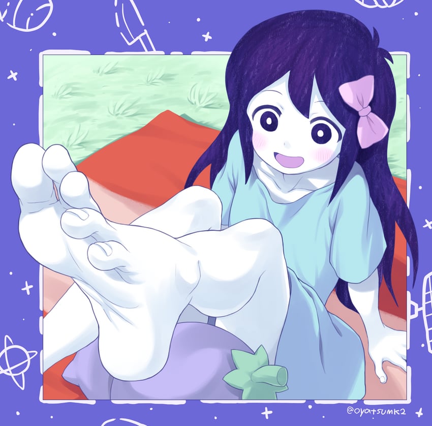 aubrey and mr. plantegg (omori) drawn by oyatsu_(mk2)